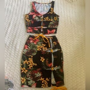 Flower two piece set